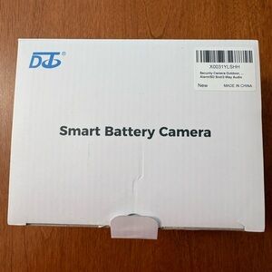 DCT Security Camera Wireless Outdoor WiFi Battery Motion Detection Siren Alarm
